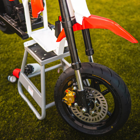 PremiumTorque Front Big Brake Kit with dual-piston caliper for Razor fork builds