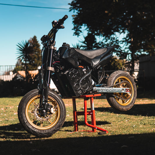 PremiumTorque billet aluminum extended swingarm for Razor MX500, MX650 and SX500